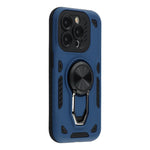 For iPhone 14 Pro Max Case with Kickstand Shockproof TPU + PC Phone Back Cover