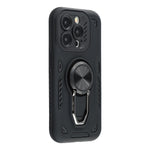 For iPhone 14 Pro Max Case with Kickstand Shockproof TPU + PC Phone Back Cover