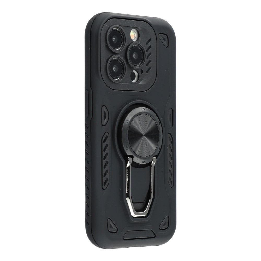 For iPhone 14 Pro Max Case with Kickstand Shockproof TPU + PC Phone Back Cover