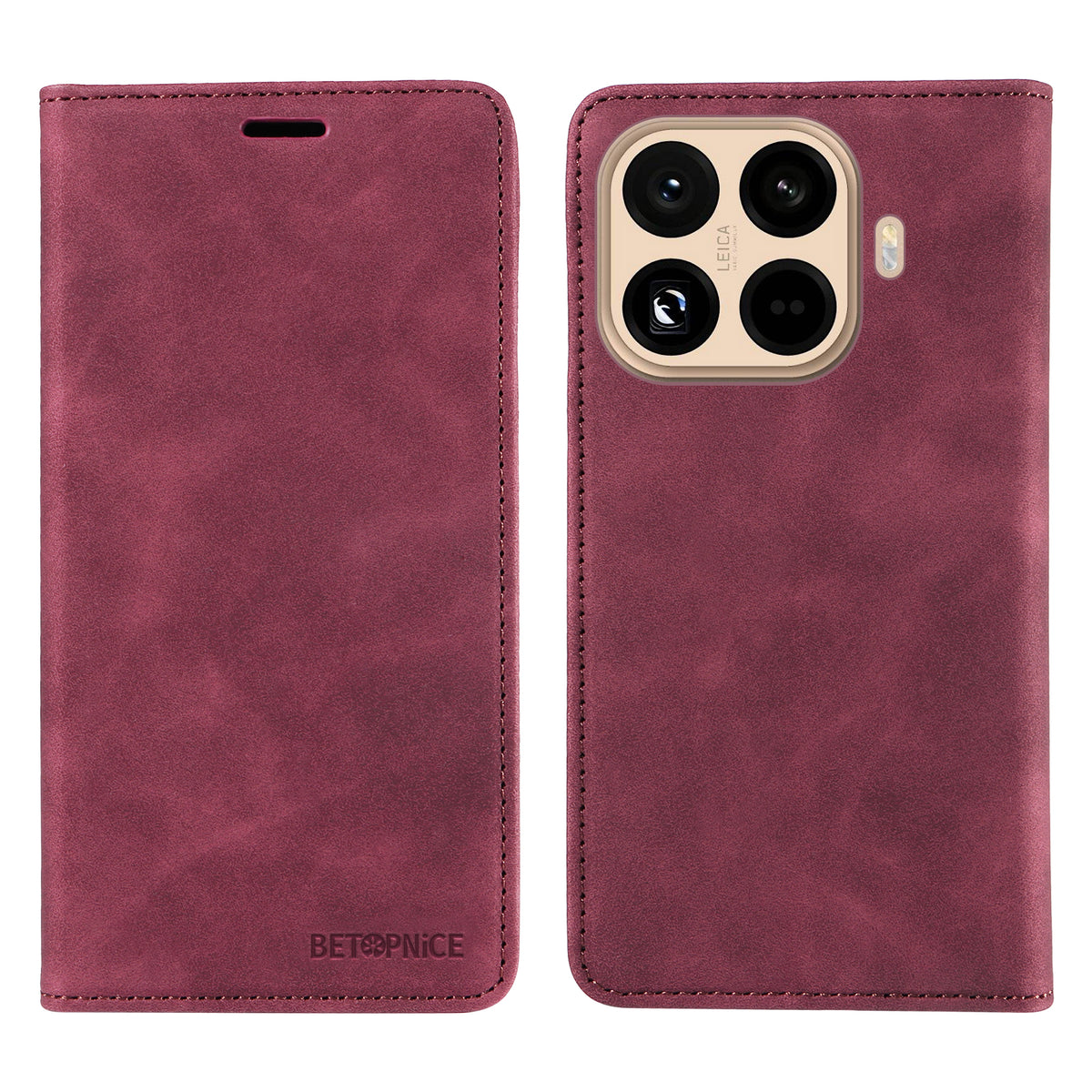 BETOPNICE For Xiaomi 15T Pro Case  Magnetic Closure RFID Blocking Wallet Stand Leather Phone Cover
