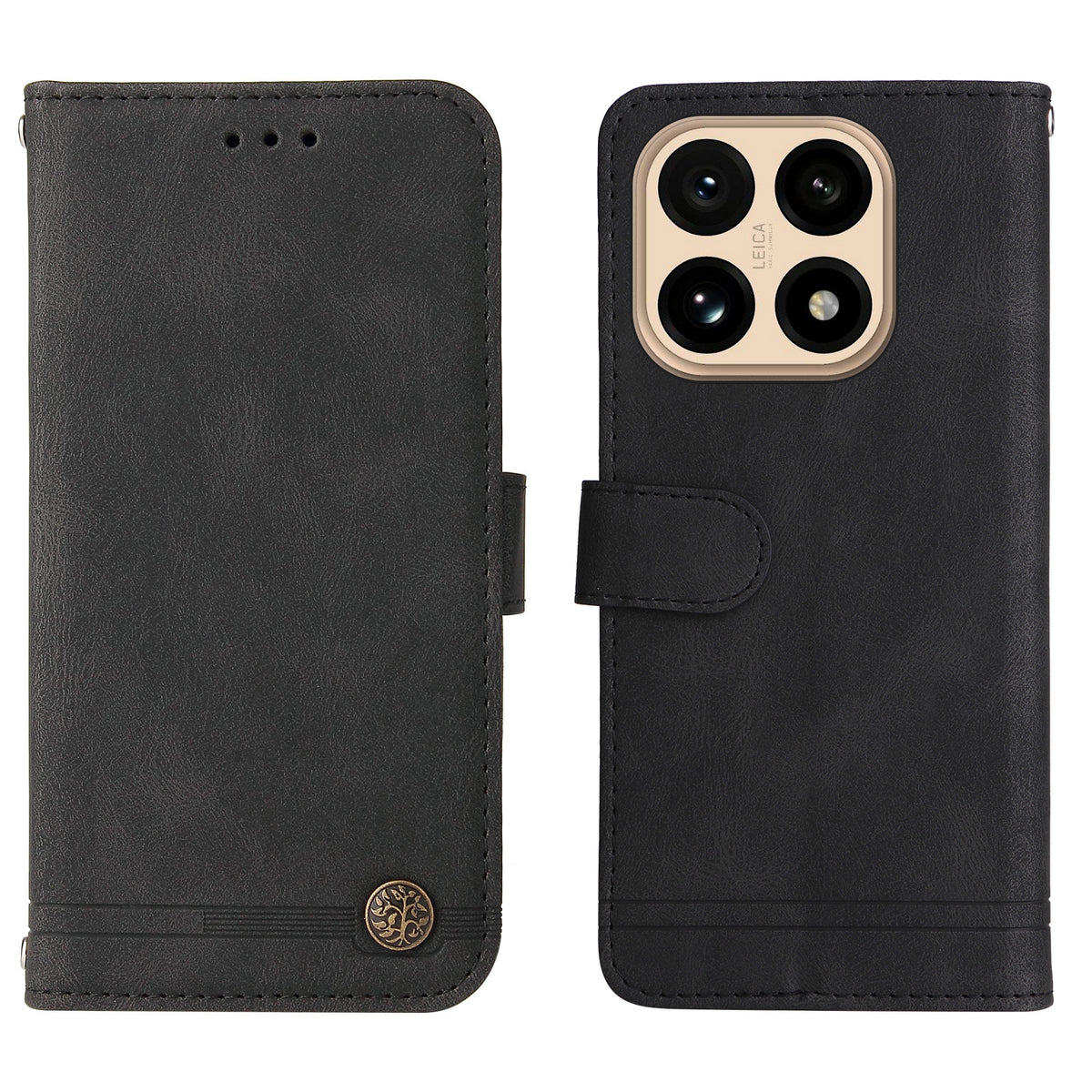 For Xiaomi 15T Leather Wallet Cases Skin Touch Phone Cover Stand with Strap