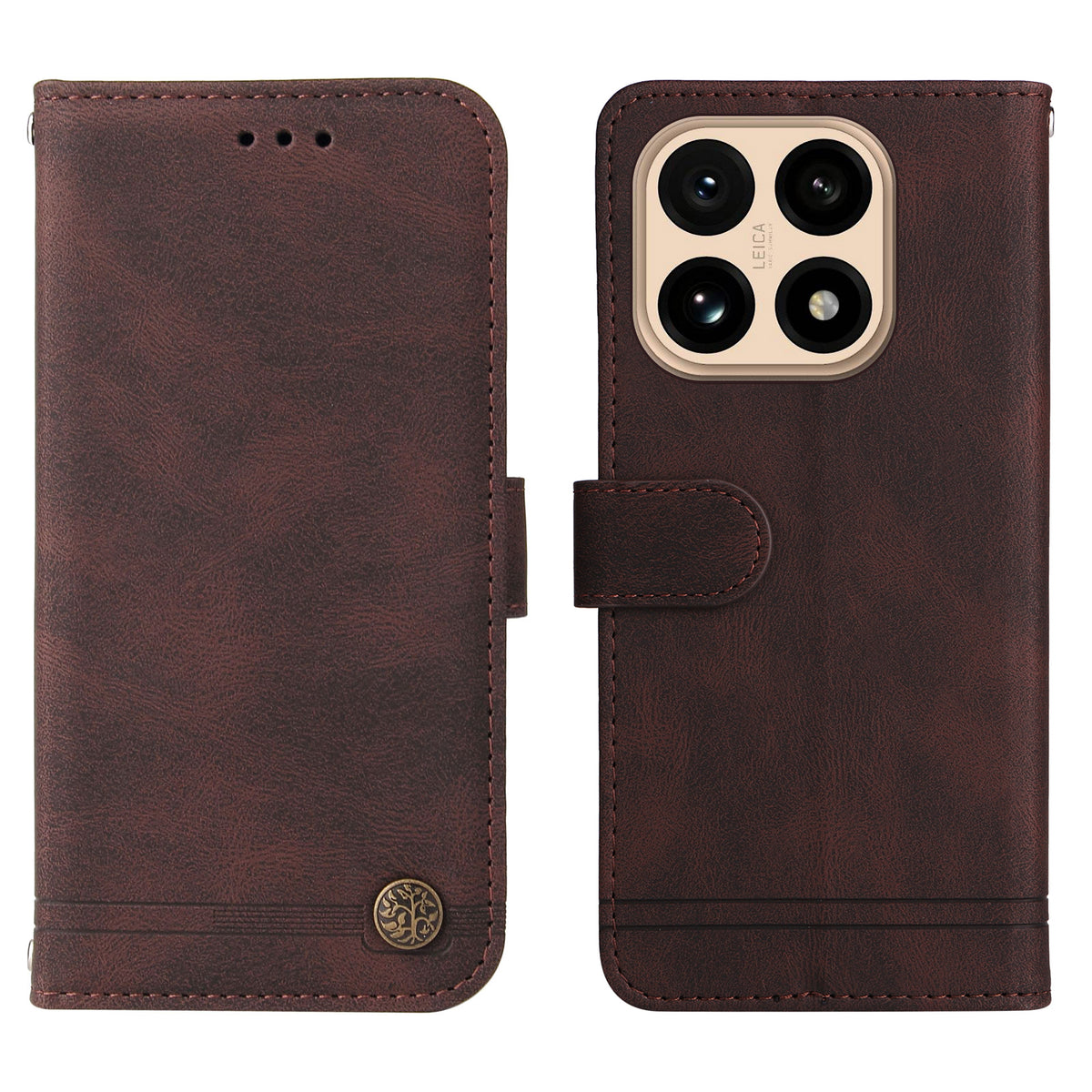 For Xiaomi 15T Leather Wallet Cases Skin Touch Phone Cover Stand with Strap