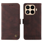 Xiaomi 15T Pro Läderplånboksfodral Skin Touch mobilfodral Stativ med Rem