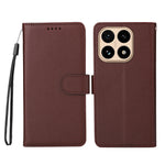For Xiaomi 15T Case RFID Blocking 3 Card Slots PU Leather Phone Cover with Wrist Strap