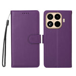 Xiaomi 15T Pro-skal, RFID-blockerande, 3 kortplatser, PU-läder, mobilskal med handledsrem