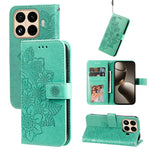 For Xiaomi 15T Pro Case Floral Pattern PU Leather Wallet Stand Phone Cover