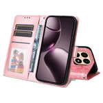For Xiaomi 15T Case Sunflower Imprint Leather Wallet Phone Cover