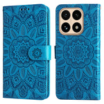 For Xiaomi 15T Case Sunflower Imprint Leather Wallet Phone Cover