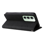 For Xiaomi Redmi 15 4G (EU) (171mm) Leather Phone Case Stand Wallet with Bi-colour Splicing Design