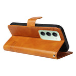 For Xiaomi Redmi 15 4G (EU) (171mm) Wallet Case T-Shape Lines Leather Phone Cover Stand