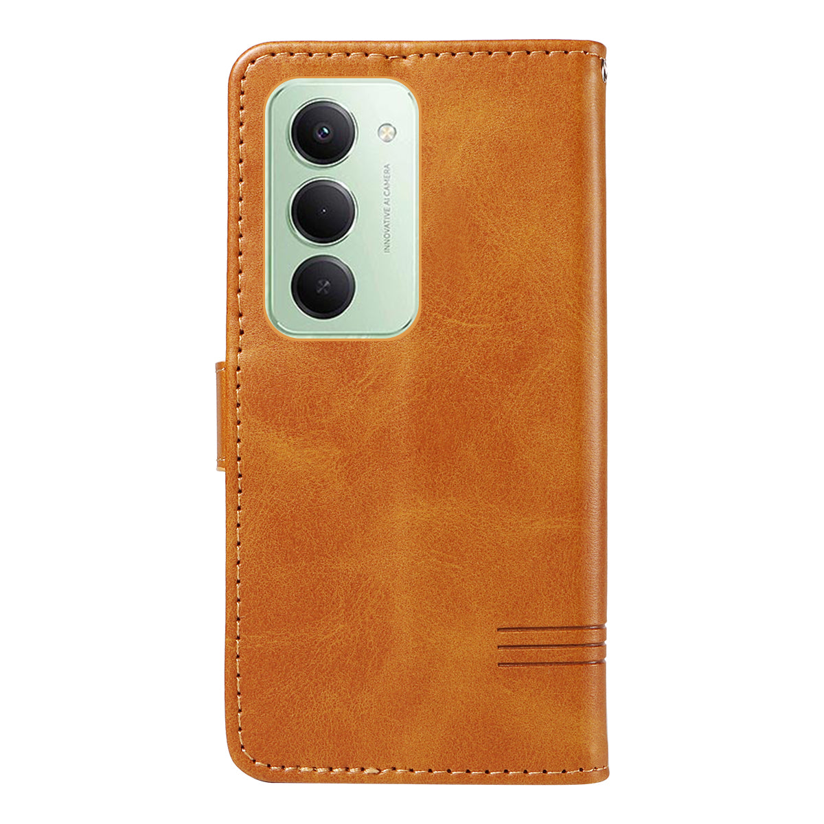 For Xiaomi Redmi 15 4G (EU) (171mm) Wallet Case T-Shape Lines Leather Phone Cover Stand