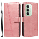 For Xiaomi Redmi 15 4G (EU) (171mm) Wallet Case T-Shape Lines Leather Phone Cover Stand