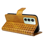 For Xiaomi Redmi 15 4G (EU) (171mm) Leather Case Wallet Stand Grids Imprinted Phone Cover with Strap