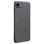 Til iPhone 17e / 16e cover, der er kompatibelt med MagSafe læderbelagt TPU + PC telefoncover