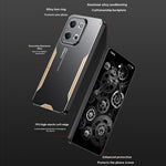 For Xiaomi Redmi 15C 4G (Global) (171mm) / Poco C85 4G (171mm) Phone Case Aluminium Alloy TPU PC Back Cover