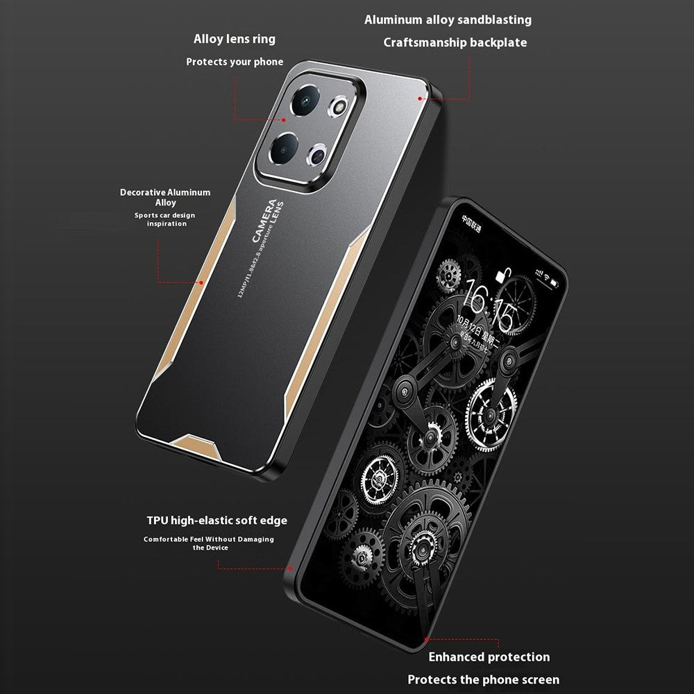 For Xiaomi Redmi 15C 4G (Global) (171mm) / Poco C85 4G (171mm) Phone Case Aluminium Alloy TPU PC Back Cover