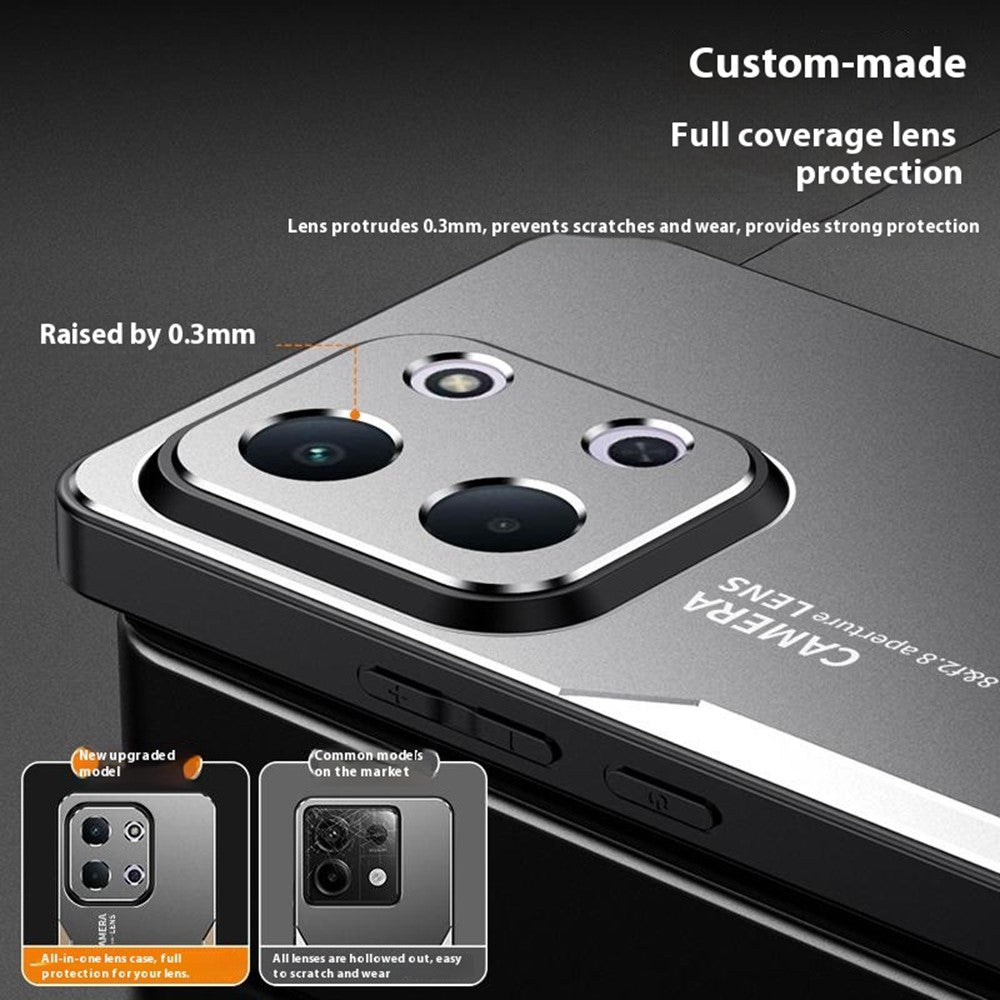 For Xiaomi Redmi 15C 4G (Global) (171mm) / Poco C85 4G (171mm) Phone Case Aluminium Alloy TPU PC Back Cover