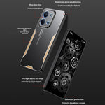 mobilskal för Xiaomi Redmi 15C 4G (EU) (173 mm) / 15C 5G (EU) (173 mm) / Poco C85 4G (173 mm) Aluminiumlegering TPU PC Baksida