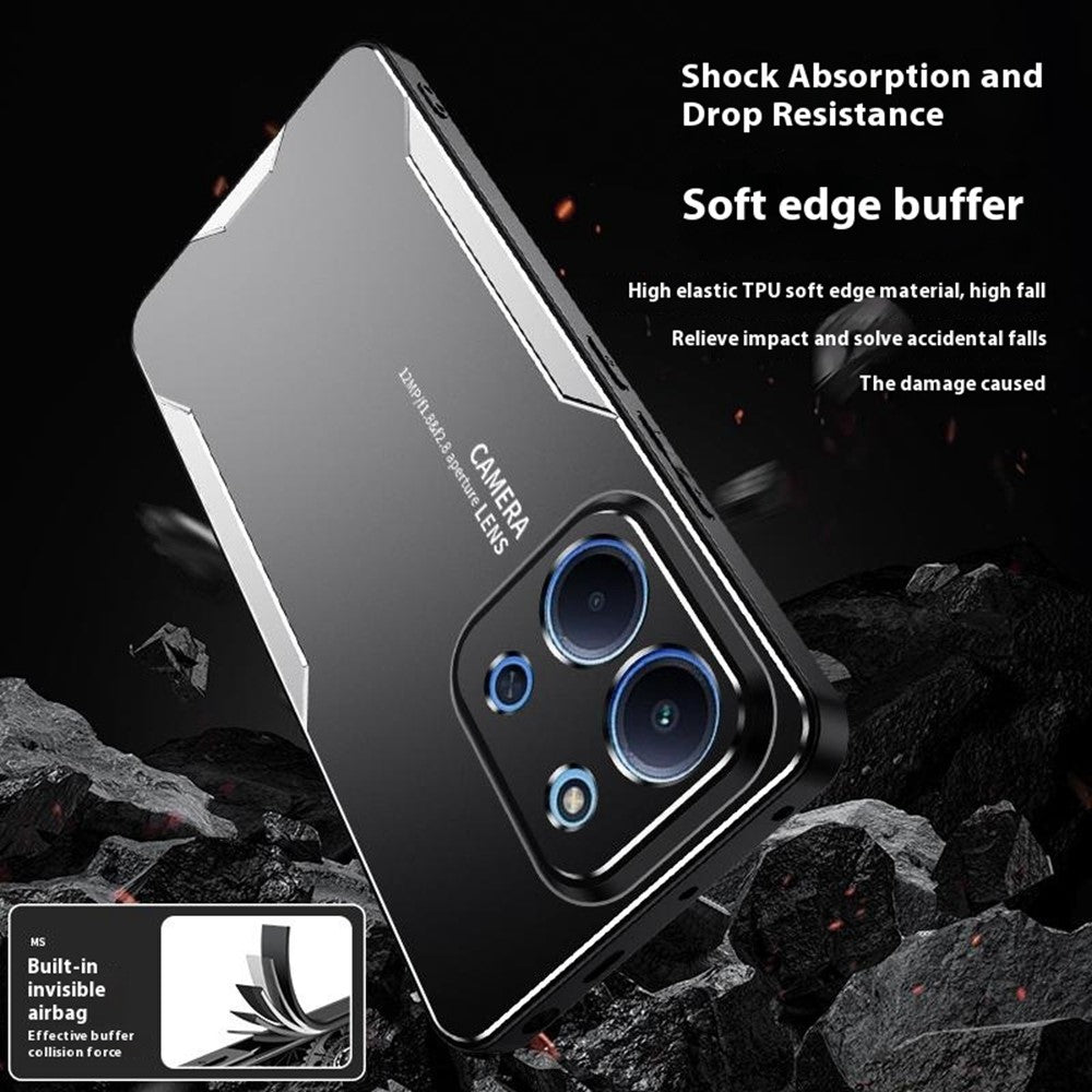 Phone Case for Xiaomi Redmi 15C 4G (EU) (173mm) / 15C 5G (EU) (173mm) / Poco C85 4G (173mm) Aluminium Alloy TPU PC Back Cover
