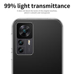 MOFI För Xiaomi 12T 5G / 12T Pro 5G / Redmi K50 Ultra 5G Skyddande mobilskal Transparent TPU Baksida