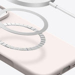 For iPhone 14 / 13 Case Compatible with MagSafe Ultra Thin Liquid Silicone + PC Phone Cover