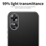 MOFI For Oppo A17 4G Transparent Flexible TPU Case Anti-scratch Protective Cell Phone Cover