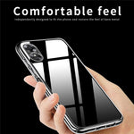 MOFI For Oppo A17 4G Transparent Flexible TPU Case Anti-scratch Protective Cell Phone Cover