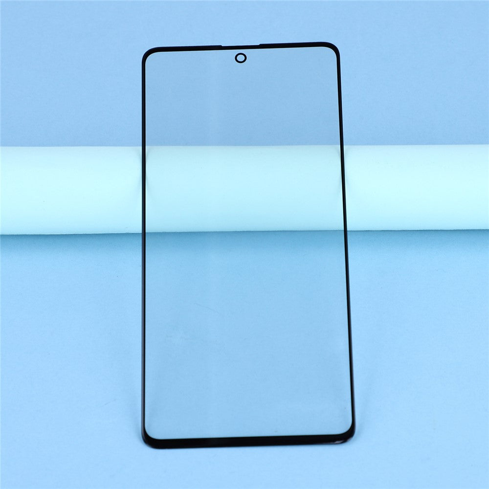For Samsung Galaxy Note10 Lite 4G N770 Front Screen Glass Lens + OCA Adhesive Replacement Parts (Without Logo)