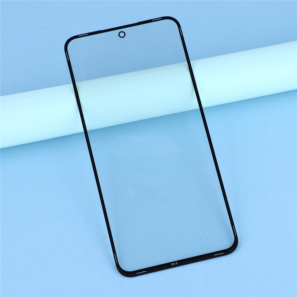 For Samsung Galaxy S24 FE S721 Front Screen Glass Lens + OCA Adhesive Replacement Parts (Without Logo)