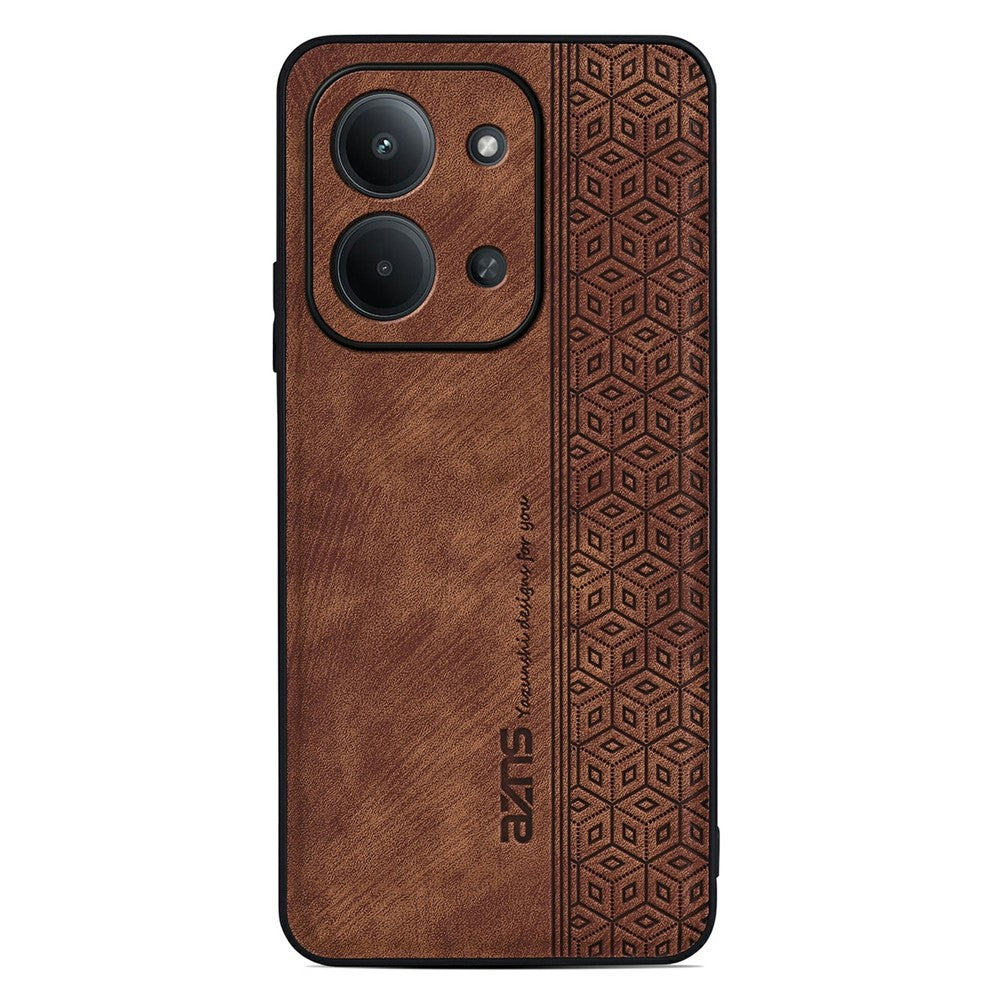 AZNS Protective Case For Xiaomi Redmi 15C 5G (EU) (173mm)  /  4G (EU) (173mm)  /  Poco C85 4G (173mm) PU Leather Covered TPU Phone Shell