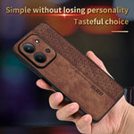 AZNS Protective Case For Xiaomi Redmi 15C 5G (EU) (173mm)  /  4G (EU) (173mm)  /  Poco C85 4G (173mm) PU Leather Covered TPU Phone Shell