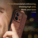 AZNS Protective Case For Xiaomi Redmi 15C 5G (EU) (173mm)  /  4G (EU) (173mm)  /  Poco C85 4G (173mm) PU Leather Covered TPU Phone Shell