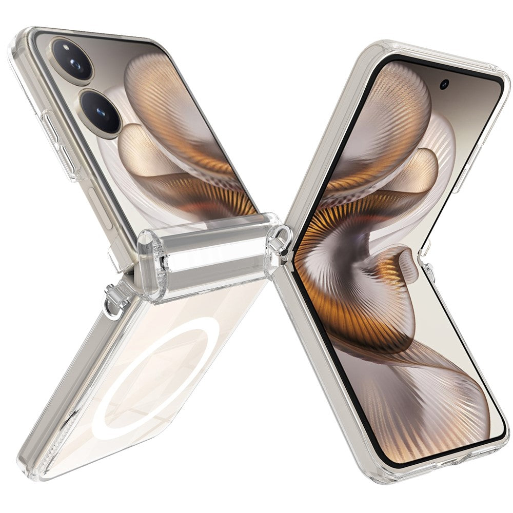 Xiaomi Mix Flip 2 Magnetiskt Skal Magnetiskt Gångjärnsskydd PC mobilskydd