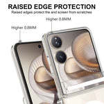 Xiaomi Mix Flip 2 Magnetiskt Skal Magnetiskt Gångjärnsskydd PC mobilskydd