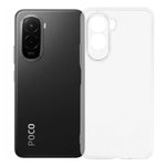 For Xiaomi Poco M7 Plus 5G / M7 4G (169mm) Back Cover Ultra Thin Flexible TPU Clear Phone Case