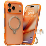 TORRAS Ostand Q3 Air Series For iPhone 17 Pro Max Case Compatible with MagSafe Shockproof PC + TPU Phone Cover with Kickstand