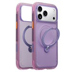 TORRAS Ostand Q3 Air Series til iPhone 17 Pro cover, kompatibel med MagSafe Stødabsorberende PC + TPU telefoncover med støttefod