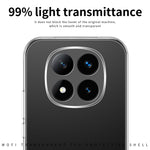 MOFI For Xiaomi Redmi Note 15 Pro 4G (Global) Clear Phone Case  Ultra-Thin TPU Phone Back Cover