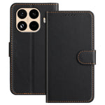 For Xiaomi 15T Pro Leather Case Wallet Stand Solid Color Anti Drop Phone Cover