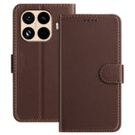 For Xiaomi 15T Pro Leather Case Wallet Stand Solid Color Anti Drop Phone Cover