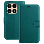 For Xiaomi 15T Leather Case Wallet Stand Solid Color Anti Drop Phone Cover