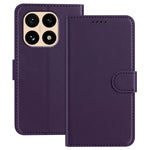 For Xiaomi 15T Leather Case Wallet Stand Solid Color Anti Drop Phone Cover