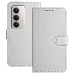 For Xiaomi Redmi 15 5G (EU) (171mm) / Xiaomi Redmi 15 4G (EU) (171mm) Leather Case Wallet Stand Solid Color Anti Drop Phone Cover