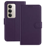 For Xiaomi Redmi 15 5G (EU) (171mm) / Xiaomi Redmi 15 4G (EU) (171mm) Leather Case Wallet Stand Solid Color Anti Drop Phone Cover