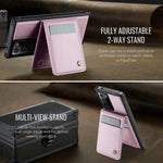 JEEHOOD Til Samsung Galaxy Note20 Ultra Læder Bagcover Magnetisk Etui J06 Telefoncover med Kortlomme RFID-blokering