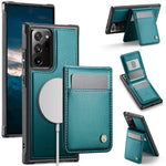JEEHOOD Til Samsung Galaxy Note20 Ultra Læder Bagcover Magnetisk Etui J06 Telefoncover med Kortlomme RFID-blokering