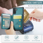 JEEHOOD For Samsung Galaxy Note 10 4G Case J05 Leather Mobile Cover with Detachable Magnetic Card Bag