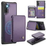 JEEHOOD For Samsung Galaxy Note 10 4G Case J05 Leather Mobile Cover with Detachable Magnetic Card Bag