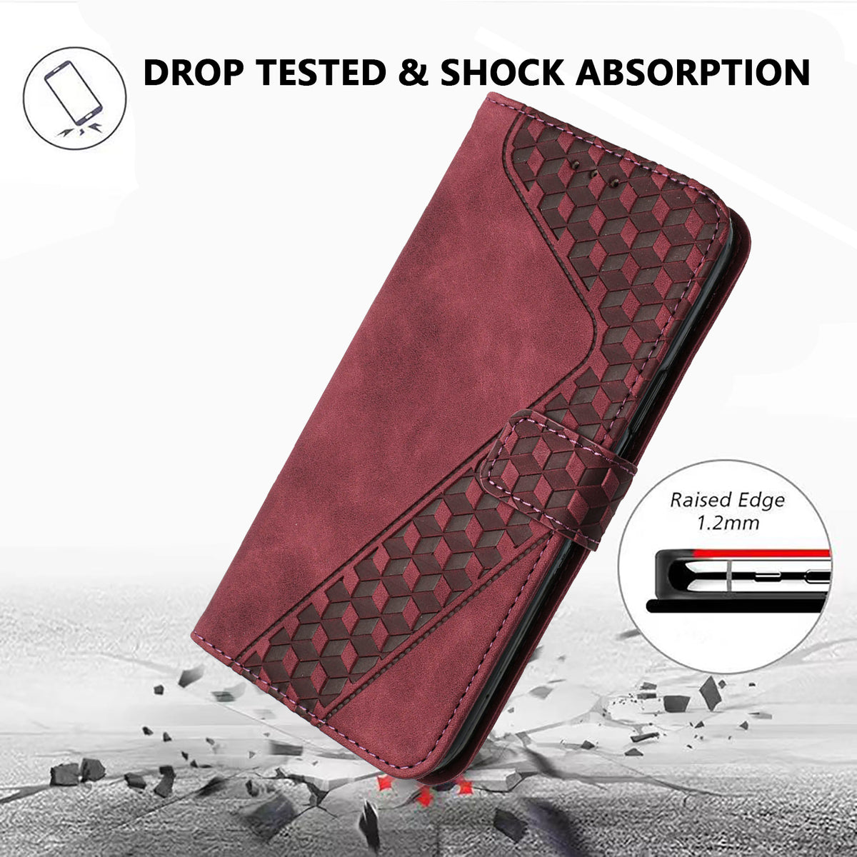 For Xiaomi 15T Pro Leather Case 7-Shaped Pattern Wallet Stand Shockproof Phone Cover