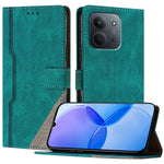 For Xiaomi Redmi 15C 5G (EU) (173mm) / Xiaomi Redmi 15C 4G (EU) (173mm) Leather Case Triangle Patchwork Wallet Stand Shockproof Phone Cover